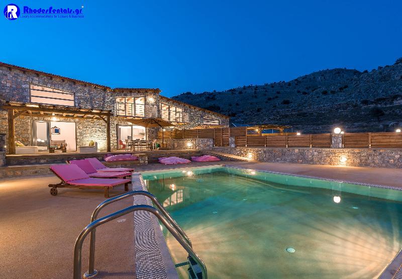 Lindos Seastone Villas Lárdosz Kültér fotó