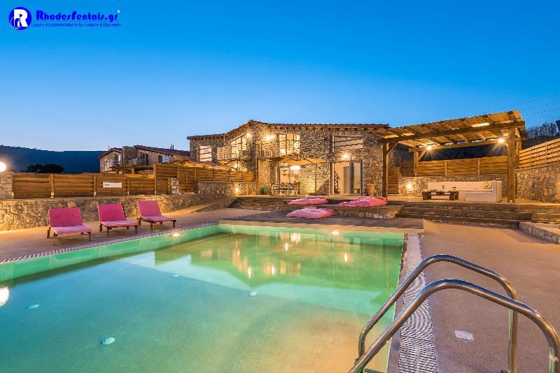 Lindos Seastone Villas Lárdosz Kültér fotó