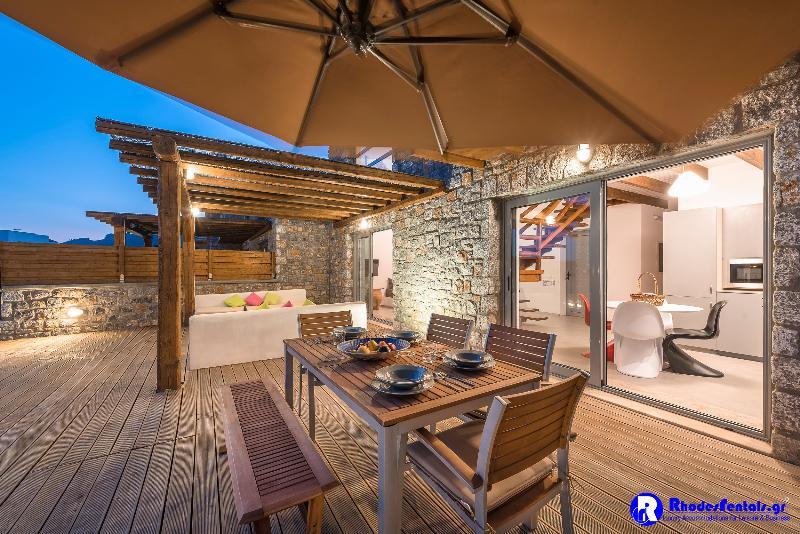 Lindos Seastone Villas Lárdosz Kültér fotó