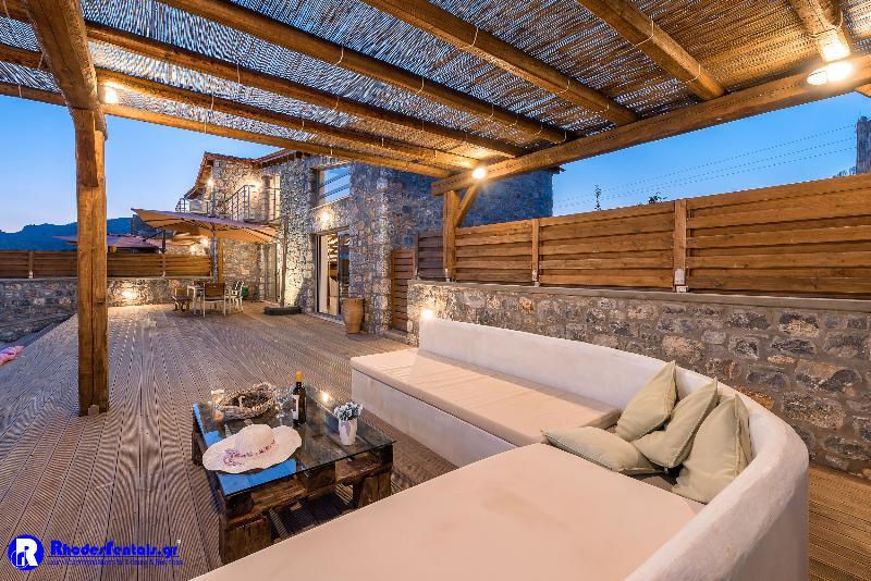 Lindos Seastone Villas Lárdosz Kültér fotó