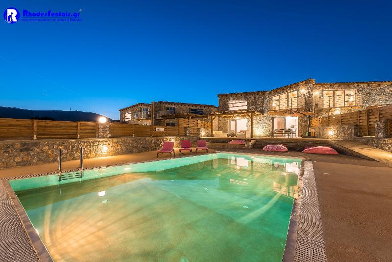 Lindos Seastone Villas Lárdosz Kültér fotó