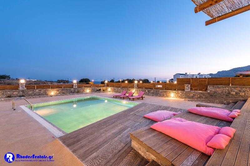 Lindos Seastone Villas Lárdosz Kültér fotó