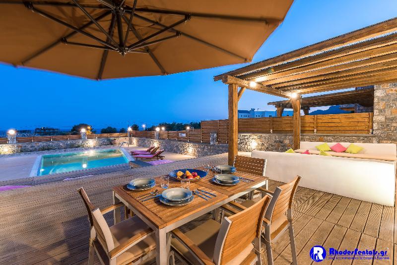 Lindos Seastone Villas Lárdosz Kültér fotó