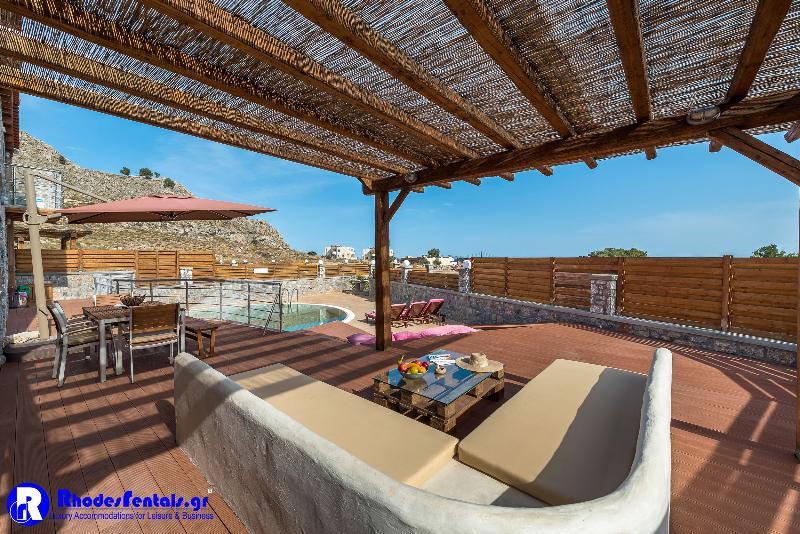Lindos Seastone Villas Lárdosz Kültér fotó