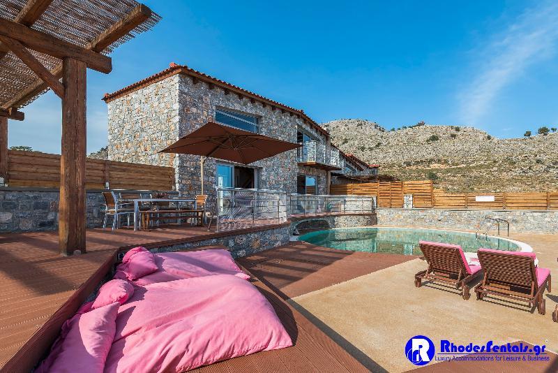 Lindos Seastone Villas Lárdosz Kültér fotó