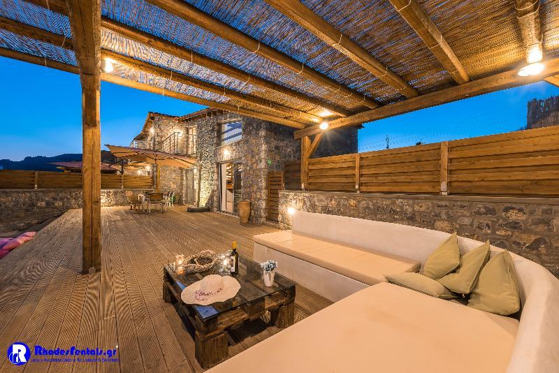 Lindos Seastone Villas Lárdosz Kültér fotó
